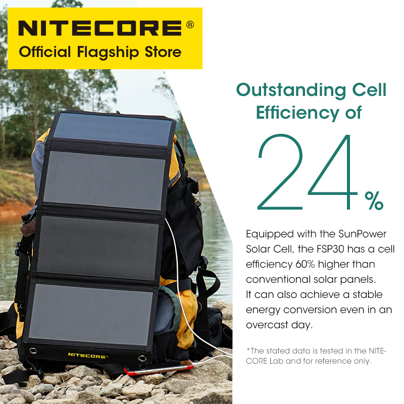 NITECORE FSP30 30W Portable So – Solar Emergency Charger Bewertung und Preis