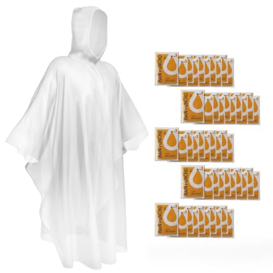 Disposable Rain Ponchos Emerge – Emergency Poncho Rain Bewertung und Preis