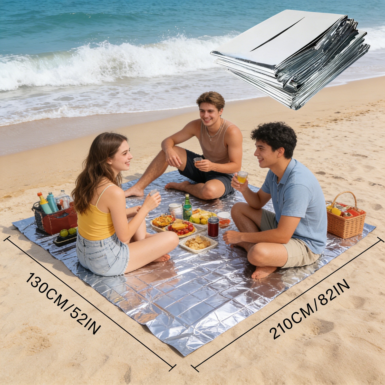 Foldable Reflective Survival B – Survival Blanket Reflective Bewertung und Preis