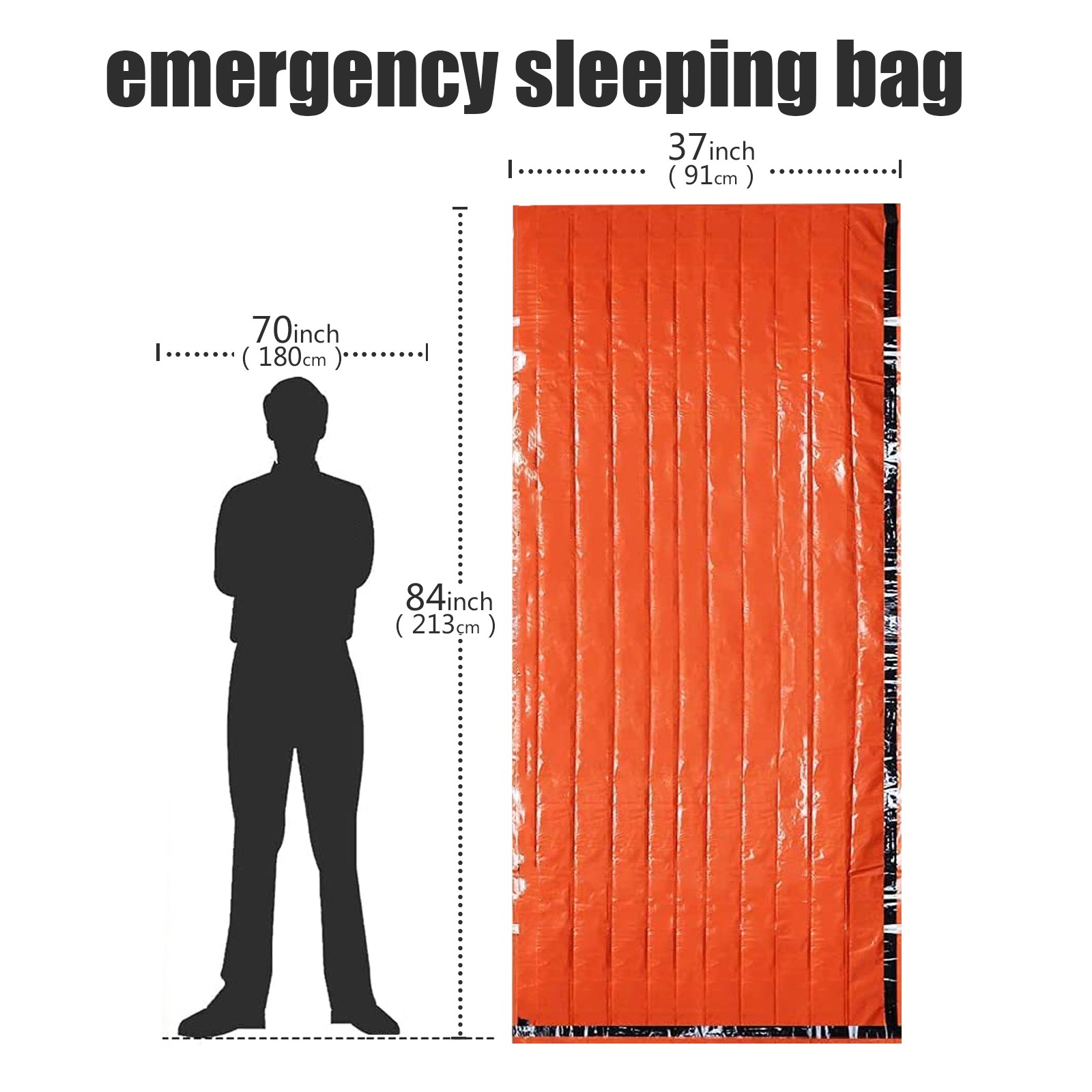 Emergency Sleeping Bag, Mylar  – Emergency Mylar Tent Bewertung und Preis