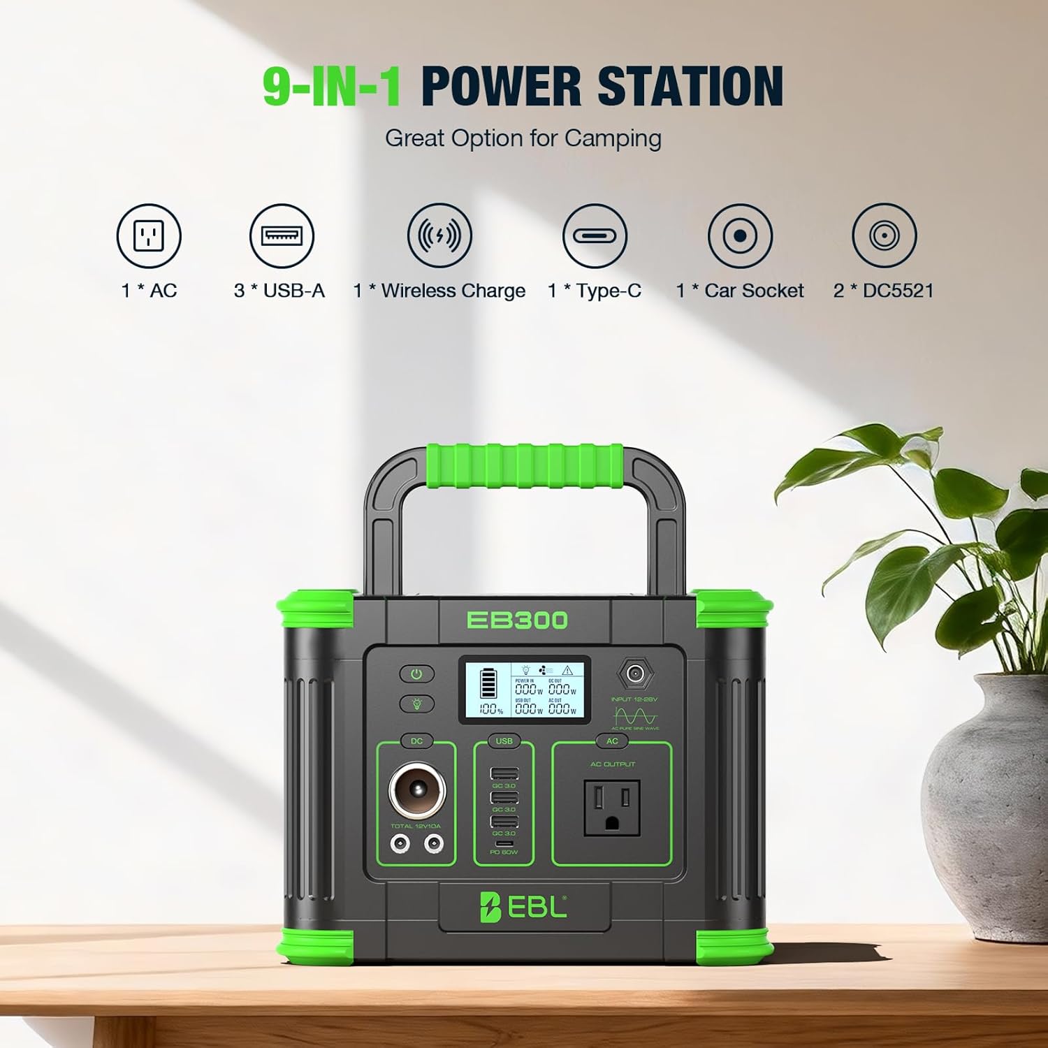 330W Portable Power Station 28 – Solar Emergency Charger Bewertung und Preis